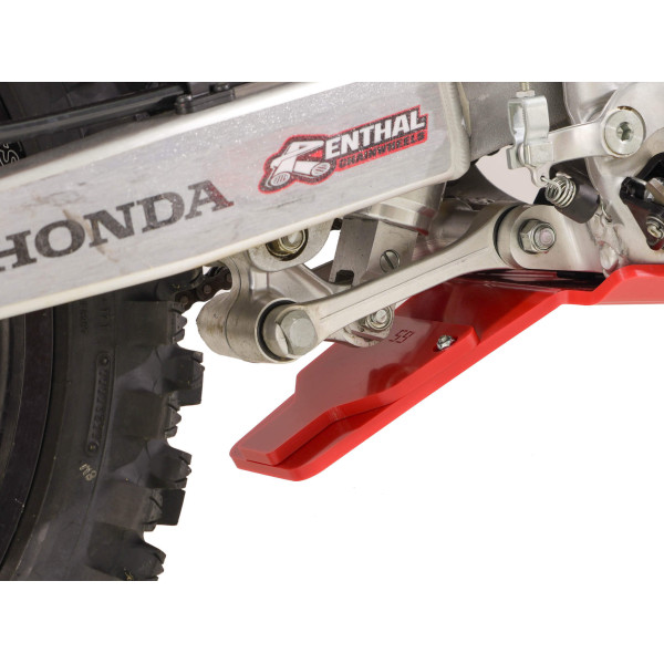 Cubrecarter Hard enduro Honda CRF450R / CRF450RX con proteccion de bieleta ( 2025 - 2026 ) - Rojo