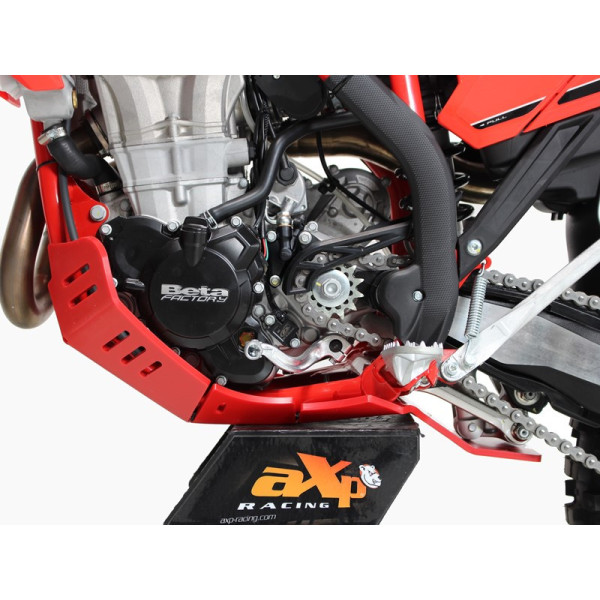 Cubrecarter Beta 350RR - 500RR con proteccion de bieleta ( 2023 - 2024 ) - Rojo