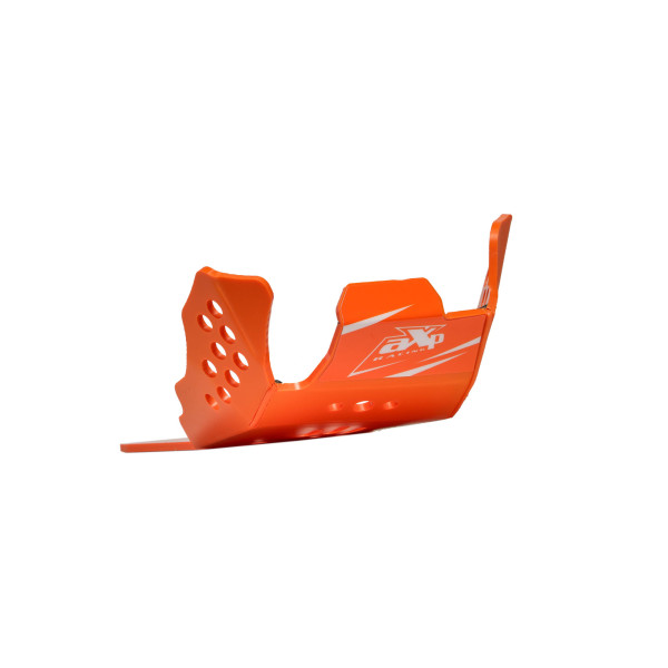 6mm orange HDPE plastic skid plate for KTM 85SX