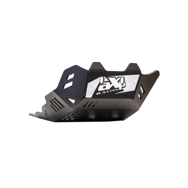 Skid Plate BMW F900GS WITH Outback Motortek crash bars ( 2024 - 2026 ) - Black