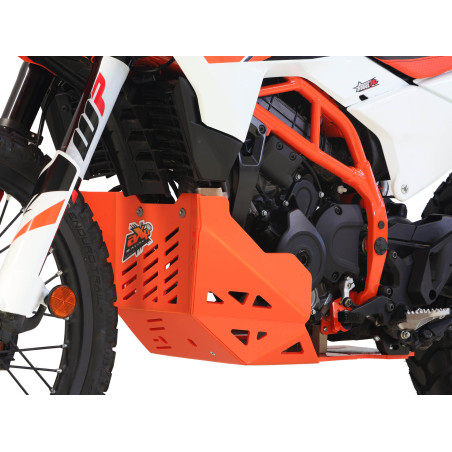 Skid plate Adventure made of 8mm HDPE plastic for the KTM 125 Enduro R / SMC R