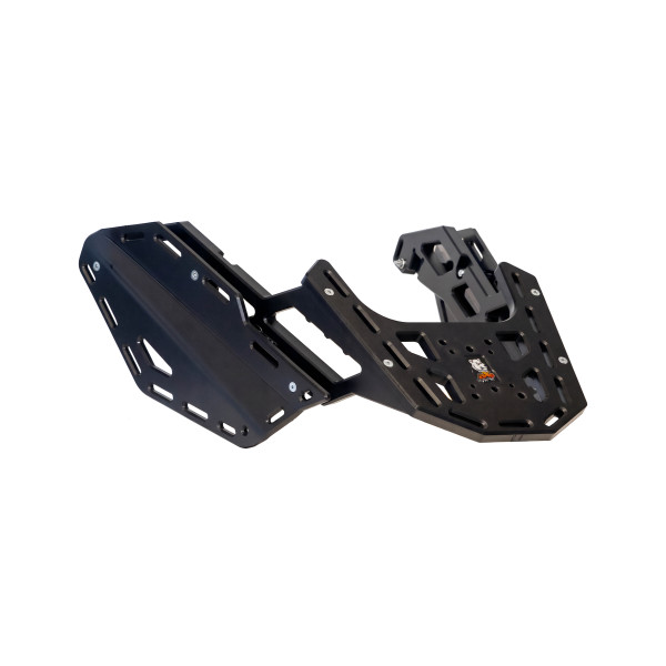 HDPE plastic rear rack with side supports for the Kawasaki KLE500 / KLE500 SE