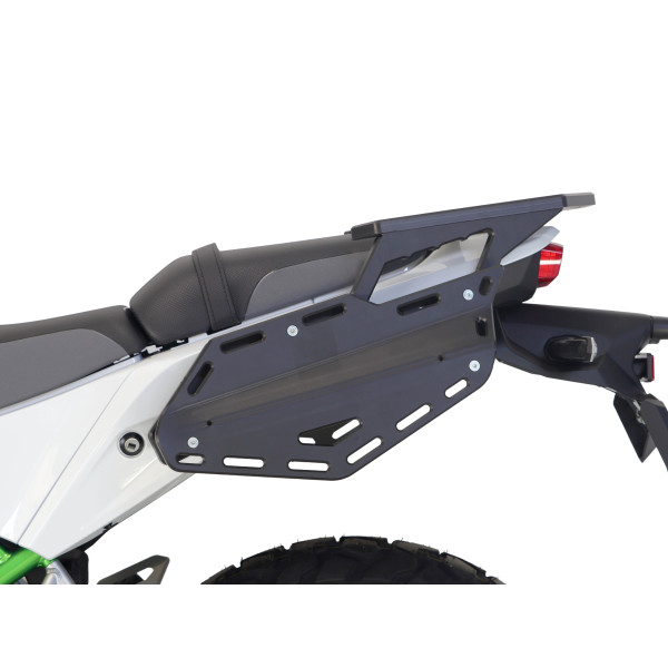 Portaequipajes con soportes laterales de plástico PEHD para Kawasaki KLE500 / KLE500 SE