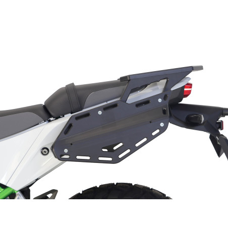 HDPE plastic rear rack with side supports for the Kawasaki KLE500 / KLE500 SE 2