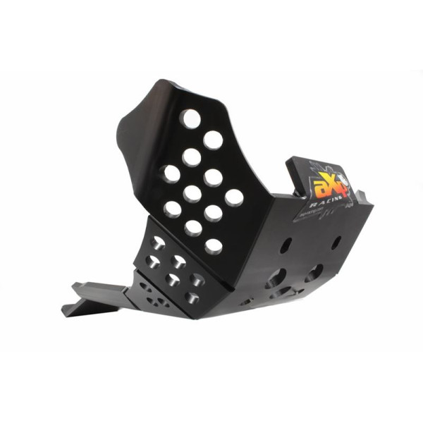 Sabot noir en plastique PEHD avec protection de biellette pour TM Racing 250Fi - 300Fi
