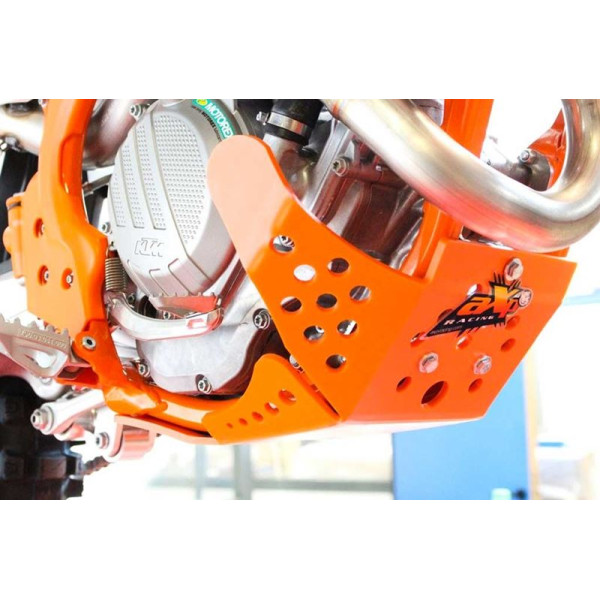 Sabot orange en plastique PEHD 6mm pour KTM 250SXF / 350SXF